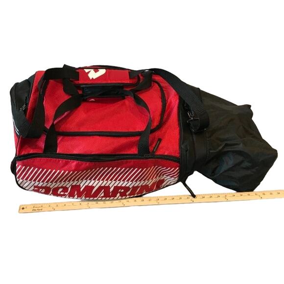 Demarini Red/Black Duffel Bag 36x18x10 - Picture 1 of 5